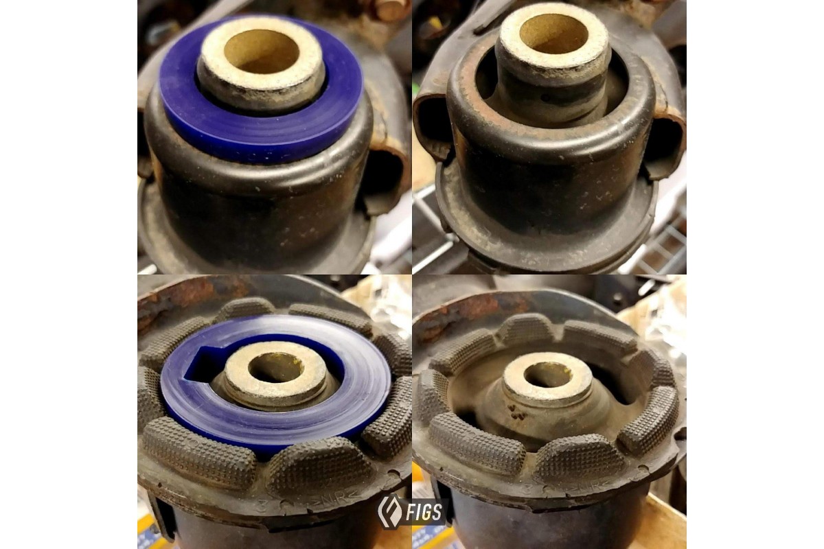 Gen2 GS, IS300 Rear Subframe Supplemental collar Bushings